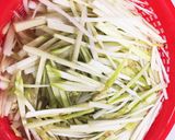 シャッキリ!寒ウドのきんぴら作り方1写真
