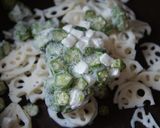 レンコンと長いも＆オクラのごまだれ和え作り方1写真