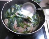 ほうれん草の中華風ミルク煮作り方5写真