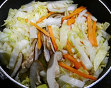 ムネ肉がふわとろもちもち☆白菜炒め作り方2写真
