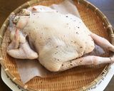 クリスマスにローストチキンを焼いた。作り方1写真