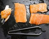 簡単！銀鮭の七味味噌和え作り方1写真