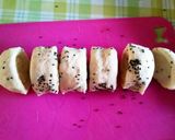簡単フワフワごまチーズ渦巻きパン作り方12写真