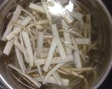 里芋とゴボウの煮物 パート3作り方2写真