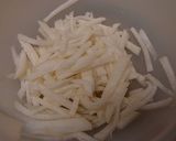 時短！大根カニカマサラダ作り方1写真