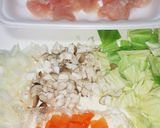 幼児食☆鶏のみそ野菜炒め作り方1写真