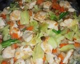 幼児食☆鶏のみそ野菜炒め作り方4写真