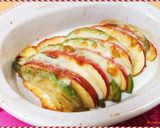 アボカドとリンゴの蜂蜜チーズ焼き★前菜作り方3写真
