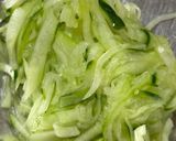 鶏ささみとキュウリともやしのあえもの作り方5写真