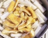出汁をとって作る大根と油揚げの味噌汁作り方2写真