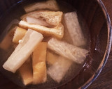 出汁をとって作る大根と油揚げの味噌汁作り方4写真
