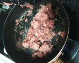 ＊材料2つだけ！簡単コンビーフの卵とじ＊作り方1写真