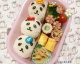 幼稚園 ぱんだちゃん弁当作り方1写真