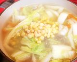 白菜のあったかスープ♡作り方4写真