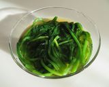 ほうれん草の胡麻和え作り方2写真