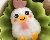 キャラ弁☆にわとりおにぎりのお正月弁当♪作り方7写真