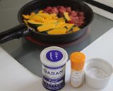 もちっとカボチャカレーグラタン作り方1写真