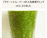 キウイと小松菜のグリーンスムージー作り方5写真