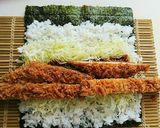 豚カツの太巻き 市販の豚カツで簡単作り方8写真