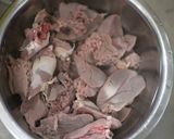 鉄分補給！鳥レバーの生姜煮作り方1写真