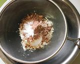 ストウブdeアップルローズチョコケーキ作り方6写真