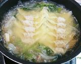 白菜トロトロ野菜が主役のワンタンスープ作り方4写真