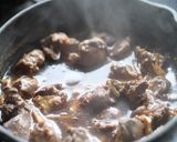 鉄分補給！鳥レバーの生姜煮作り方4写真