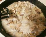 GF☆鶏肉ときのこのチーズクリームパスタ作り方4写真