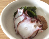 簡単♪たことわかめの昆布酢みそ和え作り方4写真