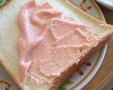 たらこパスタソースで☆簡単たらこトースト作り方6写真