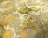 鶏皮のスープ作り方1写真