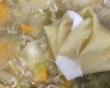 鶏皮のスープ作り方3写真