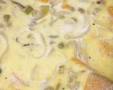 鶏皮のスープ作り方4写真