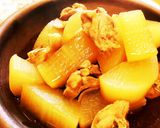 和食☆我が家の大根と鶏もも肉の煮物作り方8写真
