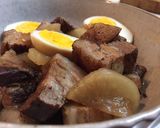 ☆簡単！豚バラブロック肉の紅茶豚☆作り方6写真