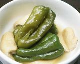 夏の味☆ピーマンとおあげさんの炊いたん作り方3写真