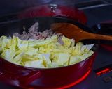 ストウブでお鍋一つで焼きそば作り方2写真