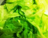 絶品！レタスと海老DE海鮮パラパラ炒飯♪作り方3写真
