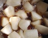 麺つゆで､長芋と豚肉の簡単煮作り方3写真
