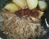 魚の付け合わせ★白滝と玉ねぎと椎茸の煮物作り方3写真