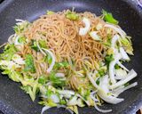 パクチー焼きそば#わが家のスピードご飯作り方5写真
