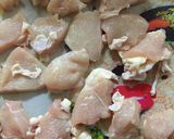 サクサク！鶏胸肉のアーモンド揚げ⭐︎作り方1写真