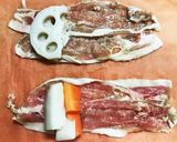 万能♪酒粕と味噌で薄切り豚をつける♪作り方2写真