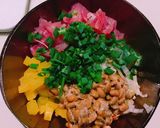 マグロの中落ちで 海鮮ばくだん作り方1写真
