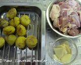 こっくり美味しい☆　栗と鶏肉の煮もの作り方3写真