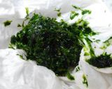 簡単朝食オクラときのこ あおさのお味噌汁作り方4写真