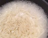白菜の浅漬けが美味しい釜玉うどん作り方1写真