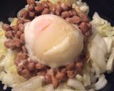 白菜の浅漬けが美味しい釜玉うどん作り方4写真