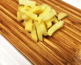 菜の花のバター炒めwith須磨のり&沢庵作り方1写真