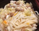 白菜の浅漬けが美味しい釜玉うどん作り方5写真